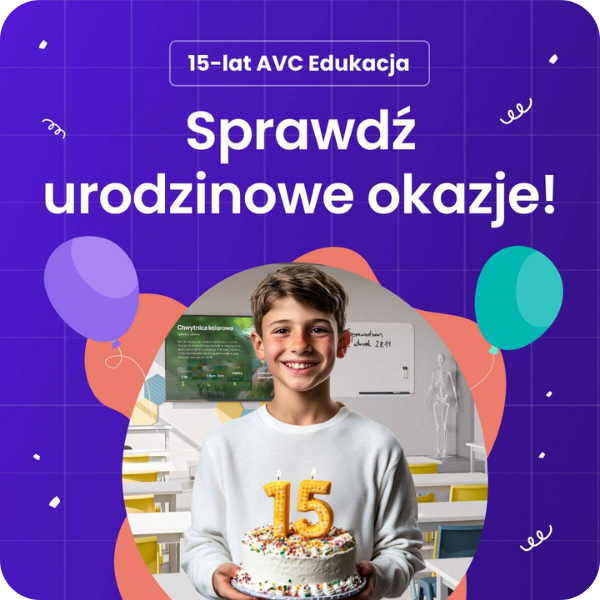 15 lat AVC Edukacja